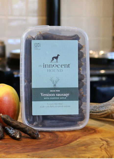 The Innocent Hound Venison Sausage with Apple