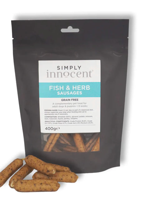 Fish & Herb Slices/ Sausages - 400g