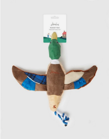 Joules Plush Printed Blue Duck