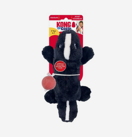 KONG Cozie Pocketz Skunk Small