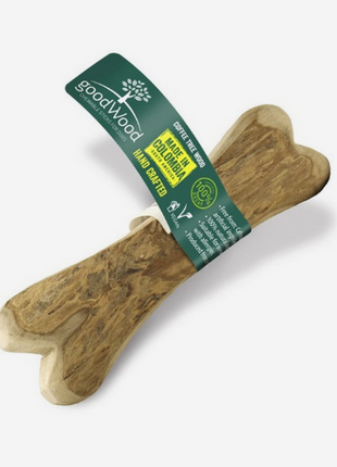 Good Wood Coffee Tree Chew Bone Shape