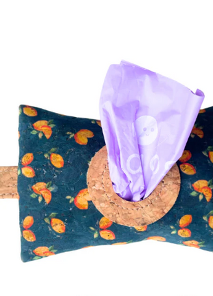 Adios Handmade Cork Poo Bag Dispenser