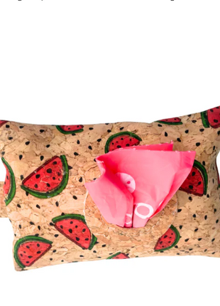 Adios Handmade Cork Poo Bag Dispenser