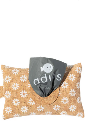 Adios Handmade Cork Poo Bag Dispenser